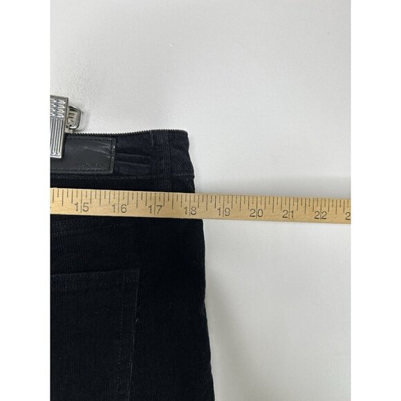 Lands End Womens Mid Rise Bootcut Corduroy Black Pant Size 14 - Picture 4 of 10